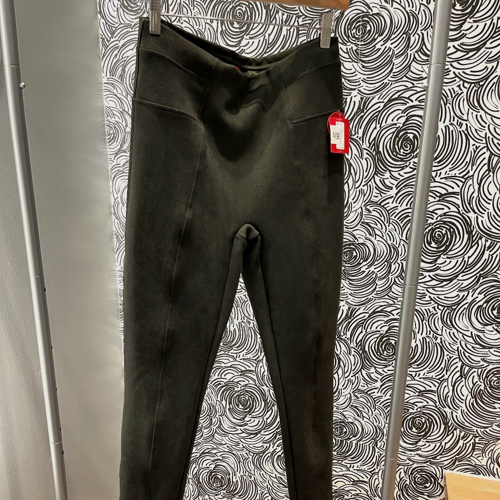 SPANX Faux Suede Leggings NWT